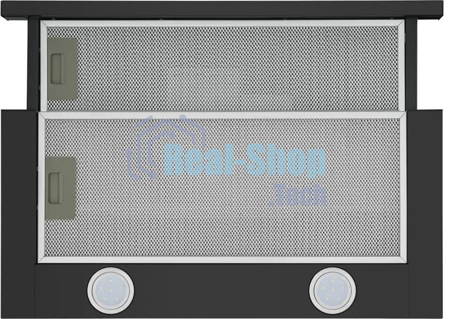 Вытяжка телескопическая HOMSair Flat 60 черный, 60 см, 520 куб. м/ч, 47 дБ