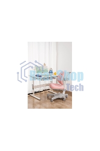 Кресло детское Cactus CS-CHR-3604PK розовый крестов. пластик серый