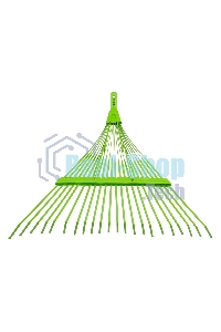 Грабли веерные стальные Palisad, 565 мм, 22 плоских зуба, эмалированные, усиленные, без черенка