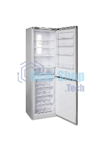 Холодильник Бирюса Б-M980NF металлик двухкамерный 240/130л морозилка снизу, No Frost