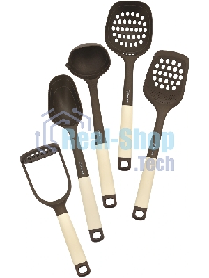 Набор 5 кухонных предм. Rondell Mocco&Latte RD-1860 (BN) коричневый