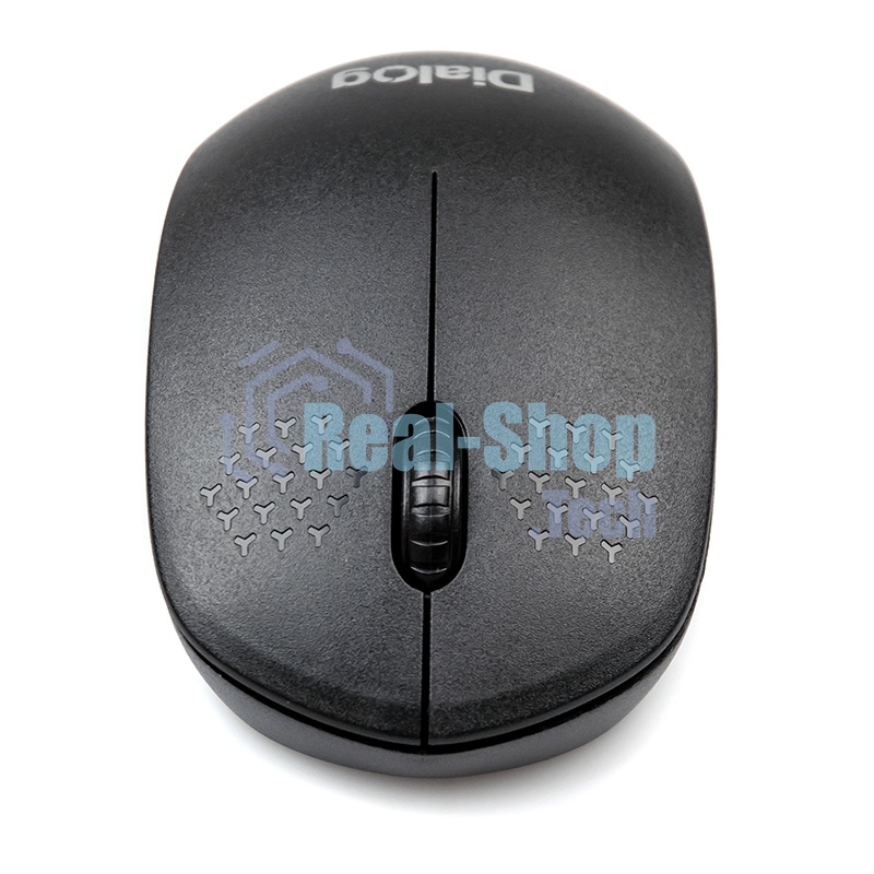 Мышь беспроводная Dialog Comfort MROC-13U черный, 1200 dpi, радиоканал, USB, кнопки - 3