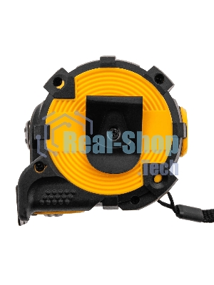 Рулетка Denzel 5 м х 32 мм, автоматич. фиксац., нейлон. покрытие, магнит. зацеп, двухстор. разметка