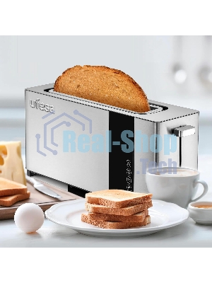 Тостер Ufesa Plus Delux нержавеющая сталь, 1050 Вт, 1 слот