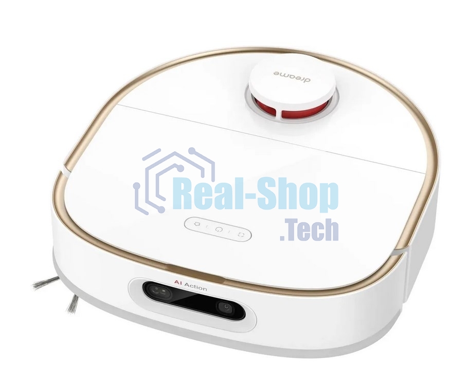 Робот-пылесос Dreame RLS6TAC W10 Pro белый, 55 Вт, 6400 мА·ч Li-Ion, уборка сухая/влажная, пылесборник контейнер 0.45 л