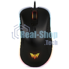 Мышь проводная Crown CMGM-904 черный, 7000 dpi, USB, кнопки - 7