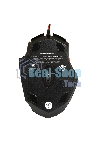 Мышь проводная Dialog MOG-11U Nakatomi Gaming - 6 кнопок + ролик, USB,черная