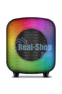 Портативная колонка SVEN PS-555, черный, 65 Вт (RMS), Bluetooth, USB, microSD, пульт