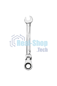 Набор комбинированных шарнирных ключей с трещоткой 8 шт Deli DL140208T Спецификация: 8,10,12,13,14,15,17,19мм. Сталь 40 Cr. Трещетка 50BV30 72Т.