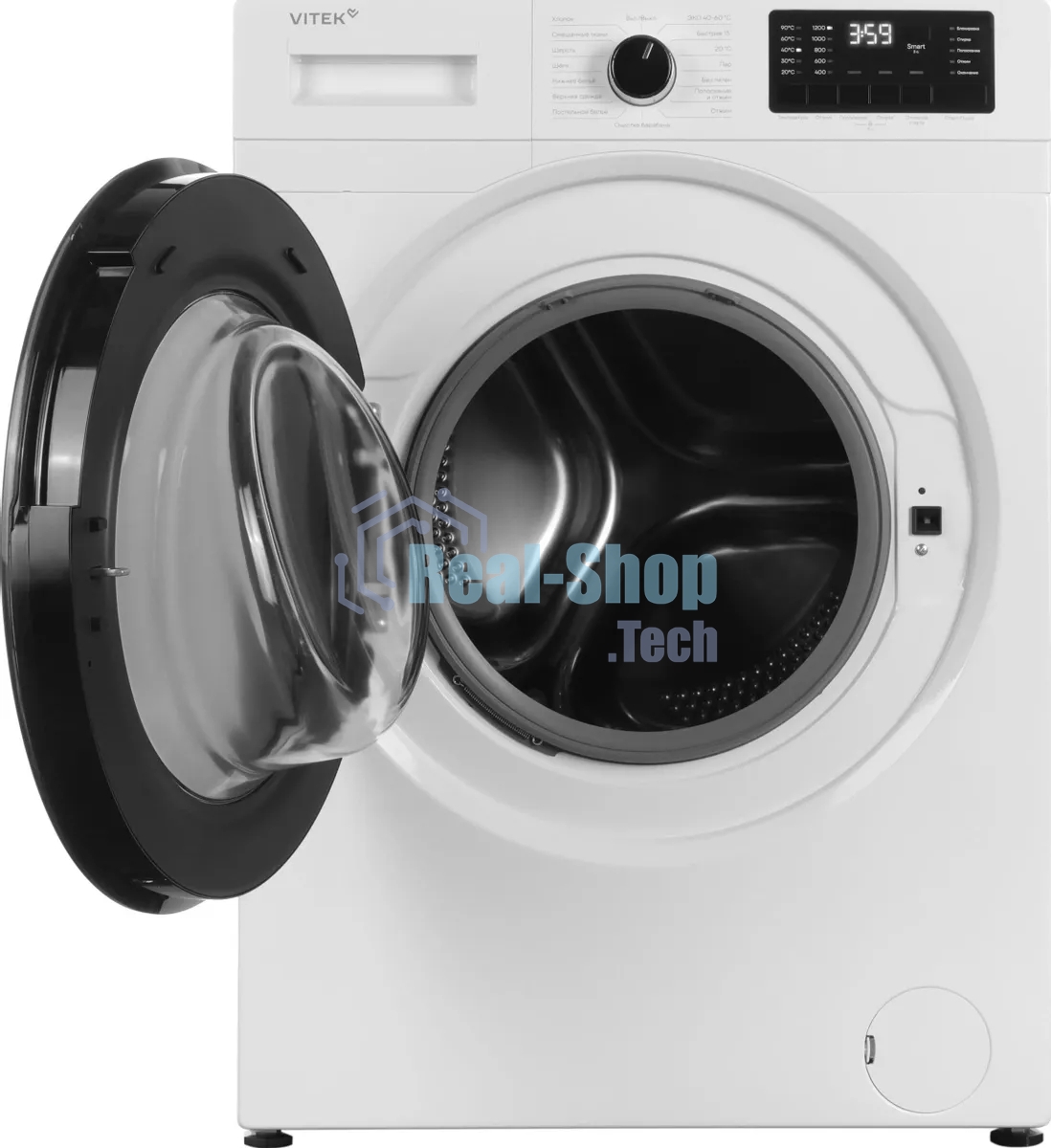 Стиральная машина Vitek VT-WFE9201 белый, загрузка фронтальная 10.5 кг, 1200 об/мин, класс A+++