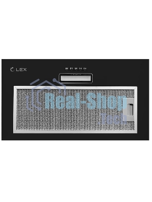 Вытяжка встраиваемая LEX GS Bloc LIGHT 600 черный, 53 см, 500 куб. м/ч, 44 дБ