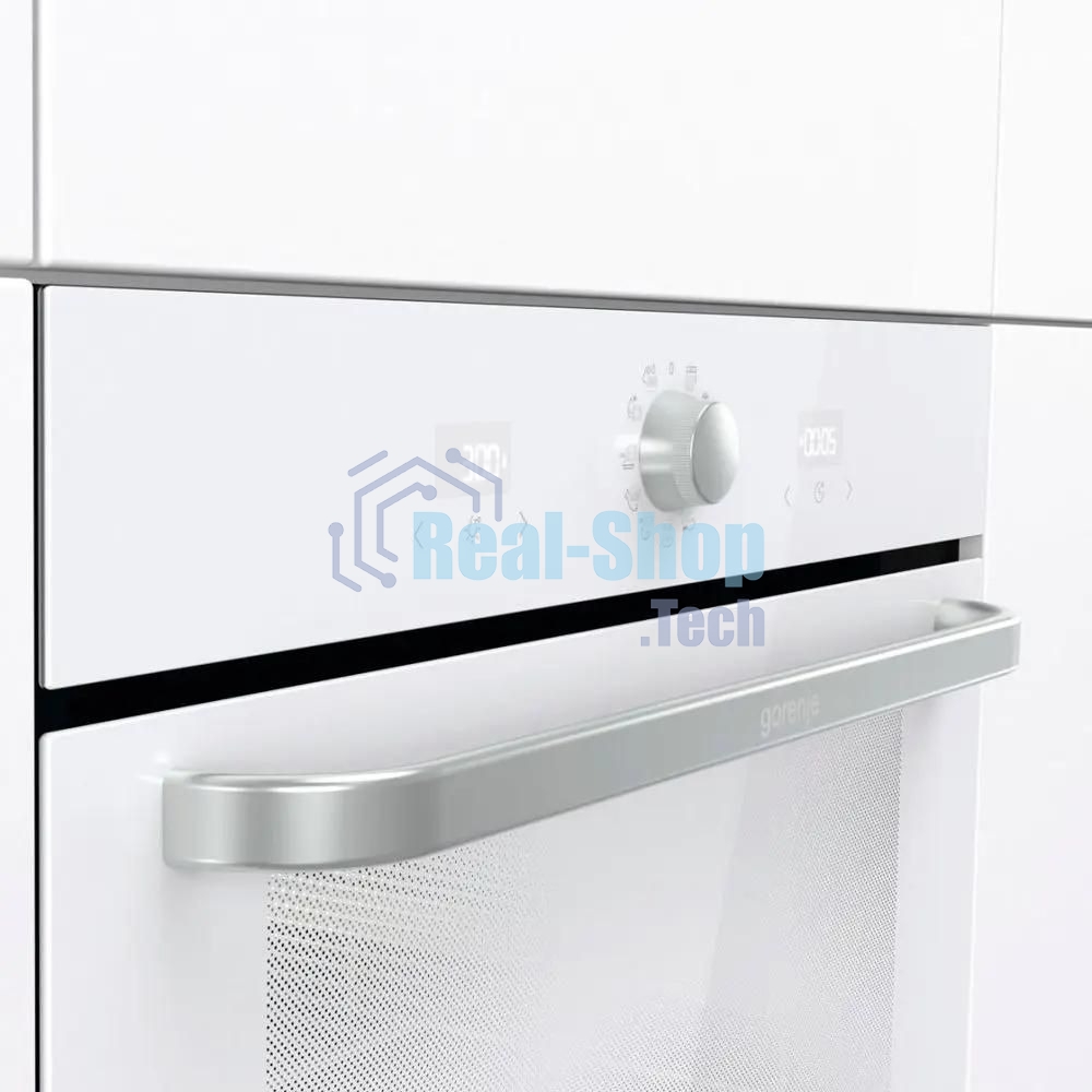 Духовой шкаф Gorenje BOS6737SYW, 77л, дверца с 2 стеклами, белый