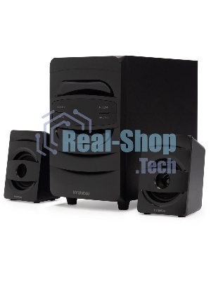 Микросистема Hyundai H-MS1404 черный 30Вт FM USB BT SD