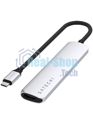 Док-станция Satechi ST-P6SS, USB Type-C, USB Type-C/HDMI/2xUSB Type-A/SD/microSD, USB Type-C