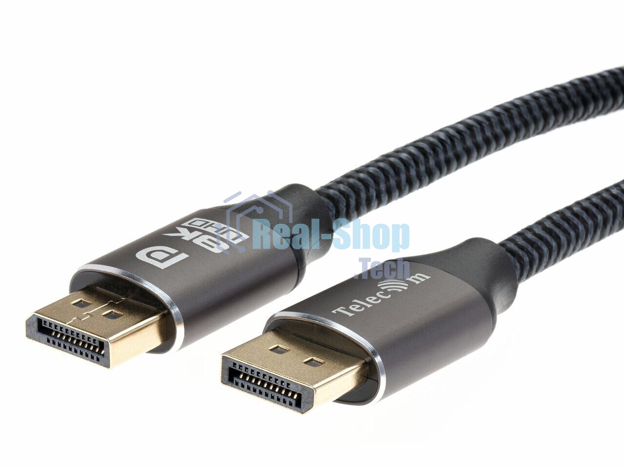 Кабель соединительный DP-DP 1.4V 8K@60Hz 1м, Telecom Pro TCG750-1M