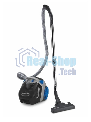 Пылесос Zelmer 81105001T черный/синий, 900 Вт, уборка сухая, пылесборник контейнер 3.5 л