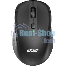 Мышь беспроводная Acer OMR300 черный, 1600 dpi, радиоканал, USB, кнопки - 6