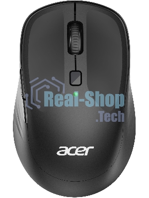Мышь беспроводная Acer OMR300 черный, 1600 dpi, радиоканал, USB, кнопки - 6