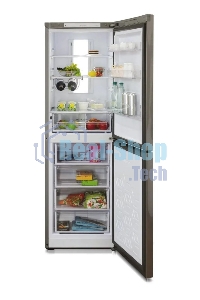 Холодильник Бирюса Б-I940NF нержавеющая сталь двухкамерный 210/130л морозилка снизу, No Frost