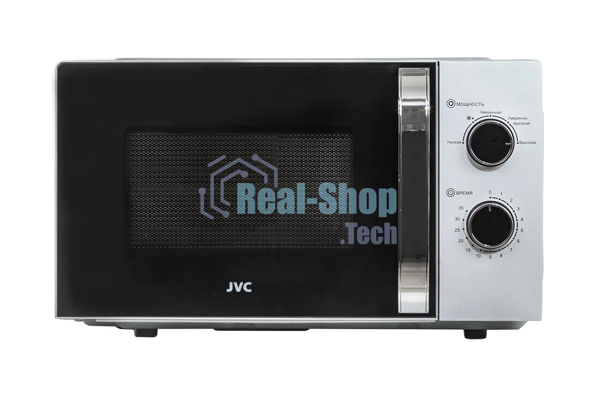 Микроволновая печь JVC JK-MW147M серебристый 20л 700Вт поворотный механизм