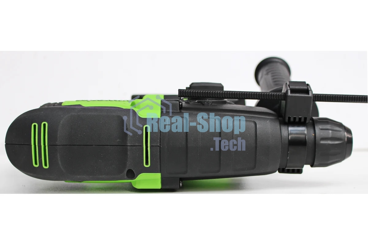 Перфоратор аккумуляторный бесщеточный GreenWorks GD24SDS2 2 ДЖ, 24V, c 1хАКБ 4 Ач и ЗУ в сумке (3803007UB)