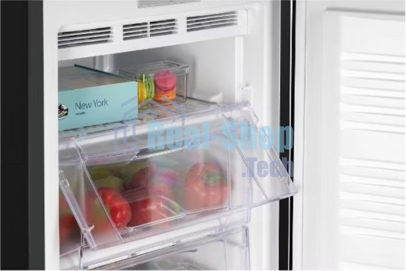 Морозилка Nordfrost DF 261 BAP, черный, 139л, 4 ящика