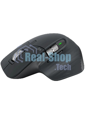 Мышь беспроводная Logitech MX Master 3s графитовый, 8000 dpi, радиоканал, Bluetooth, USB, кнопки - 7