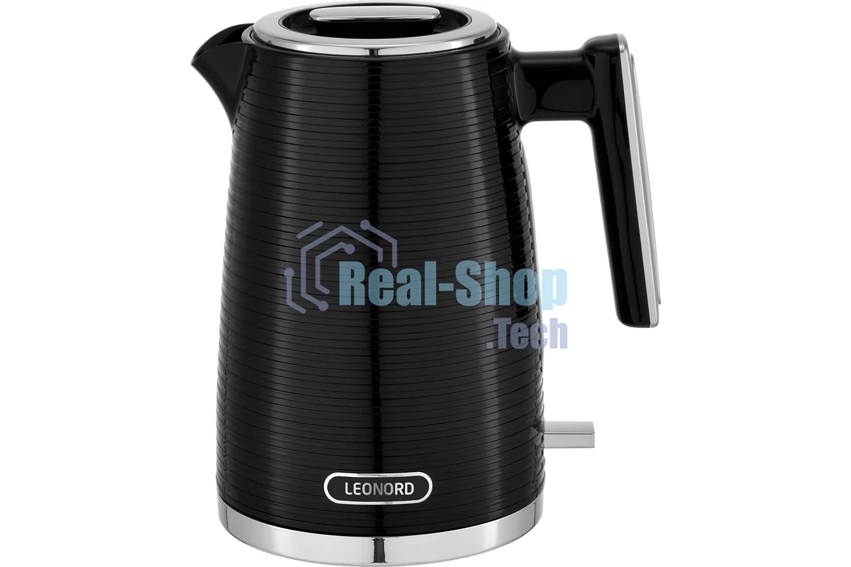 Чайник электрический LEONORD LE-1520 1,7 л, 2200 Вт, пластик, черный
