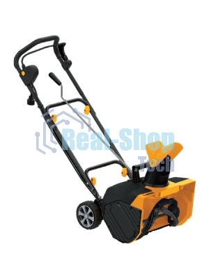 Электрическая снегоуборочная машина Denzel ESB-460-M, 1.8 кВт, металлический шнек, LED фара