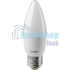 Лампа светодиодная ОНЛАЙТ 61959 OLL-C37-10-230-2.7K-E27-FR