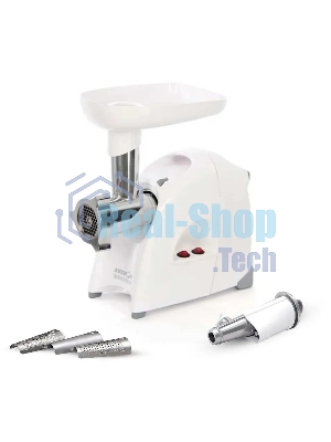 Мясорубка электрическая Аксион М641.04 белый, 2000 Вт