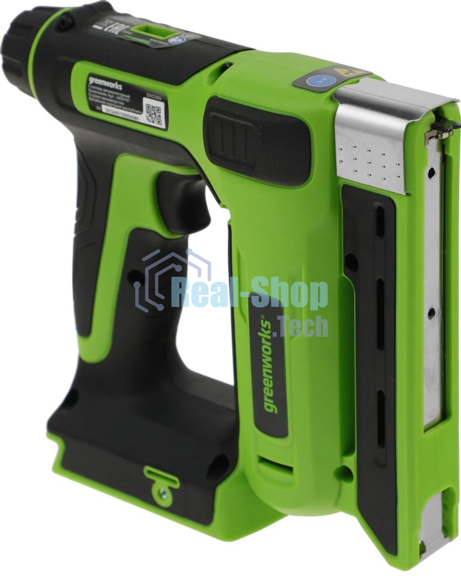 Степлер аккумуляторный GreenWorks G24CS10, 24V, без АКБ и ЗУ (3400107)