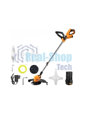 Триммер электрический Deko DKTR12 Plus аккум. реж.эл.:нож