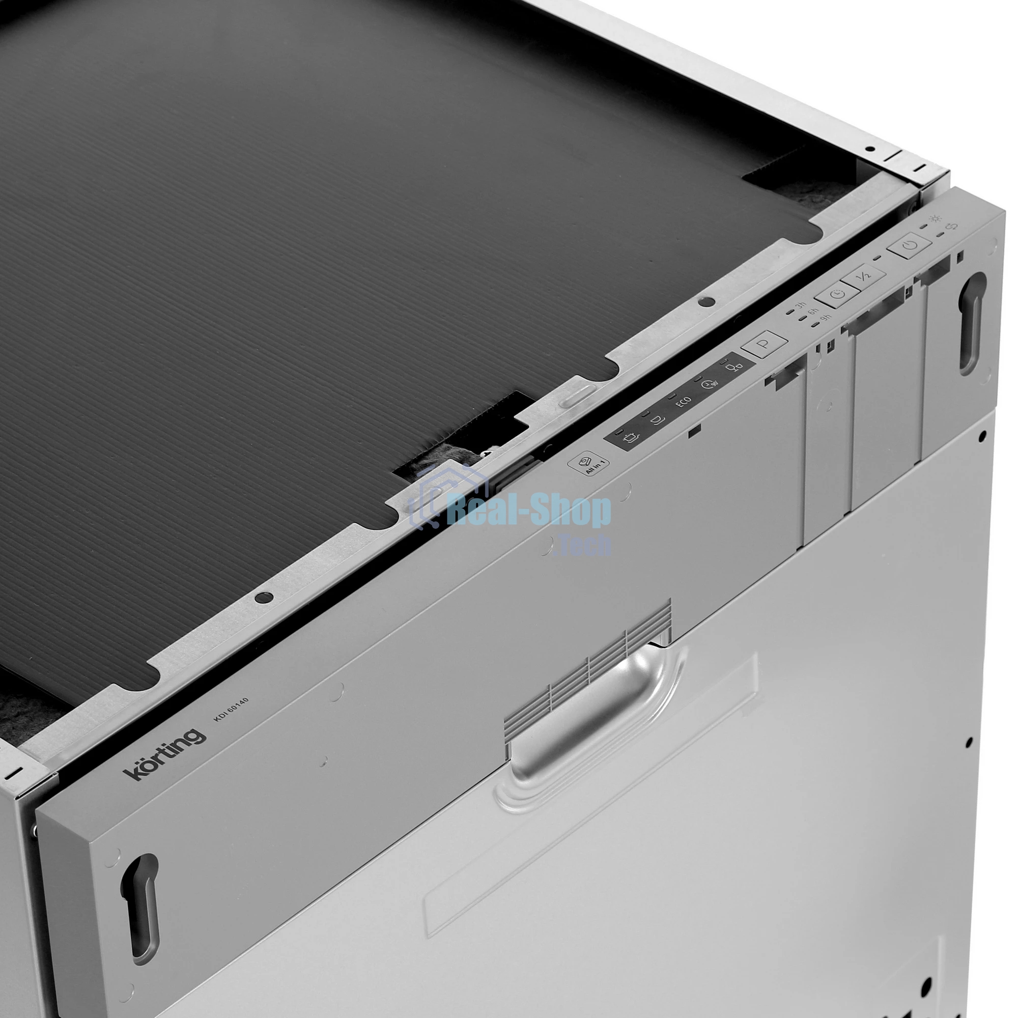 Встраиваемая посудомоечная машина Korting KDI 60140, нержавеющая сталь, 59.8 см, 14 компл., 49 дБ, класс A++