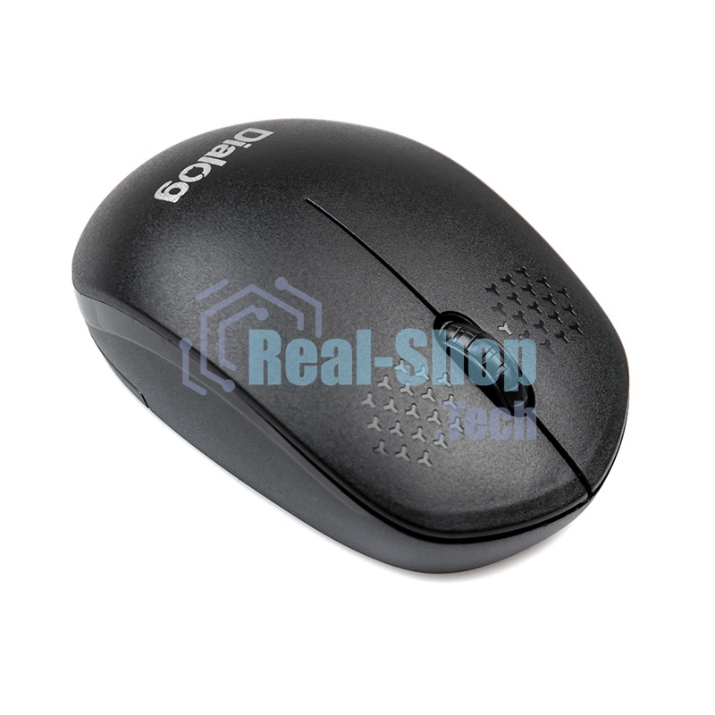 Мышь беспроводная Dialog Comfort MROC-13U черный, 1200 dpi, радиоканал, USB, кнопки - 3