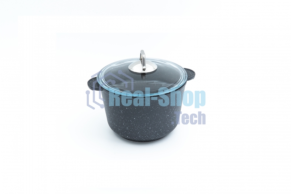 Кастрюля универсальная G08 3,0G АЛА 3,0л со стеклянной крышкой