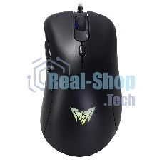 Мышь проводная Crown CMGM-904 черный, 7000 dpi, USB, кнопки - 7