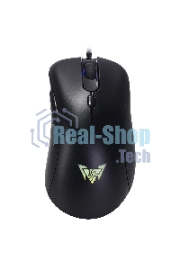 Мышь проводная Crown CMGM-904 черный, 7000 dpi, USB, кнопки - 7