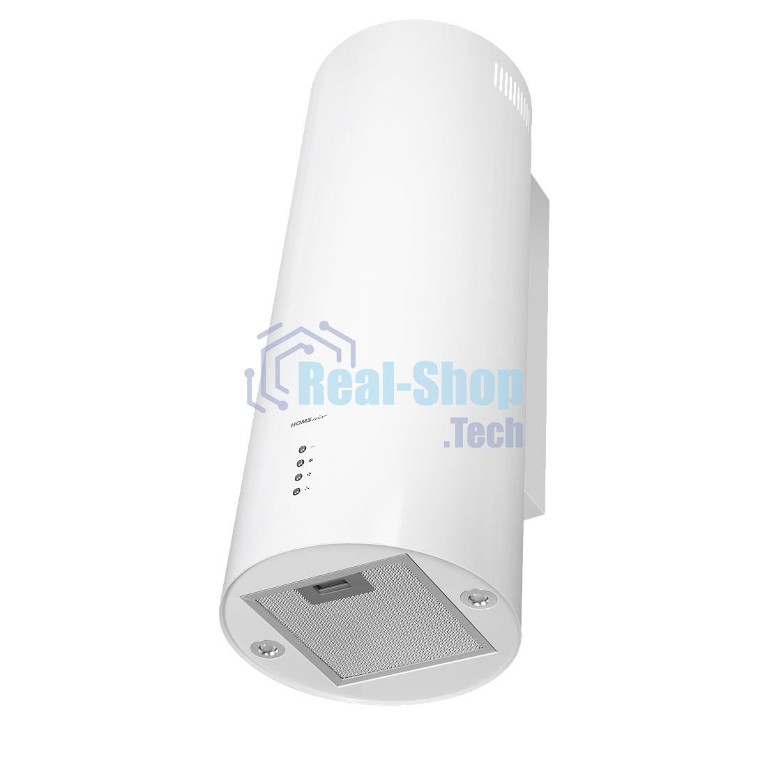 Вытяжка пристенная HOMSair ART 1050WL 35 белый, 35 см, 1050 куб. м/ч, 63 дБ