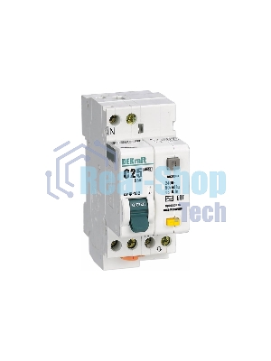 Выключатель автоматический дифференциального тока SchE 16002DEK 2п (1P+N) C 10А 30мА тип AC 4.5кА ДИФ-102 2мод.