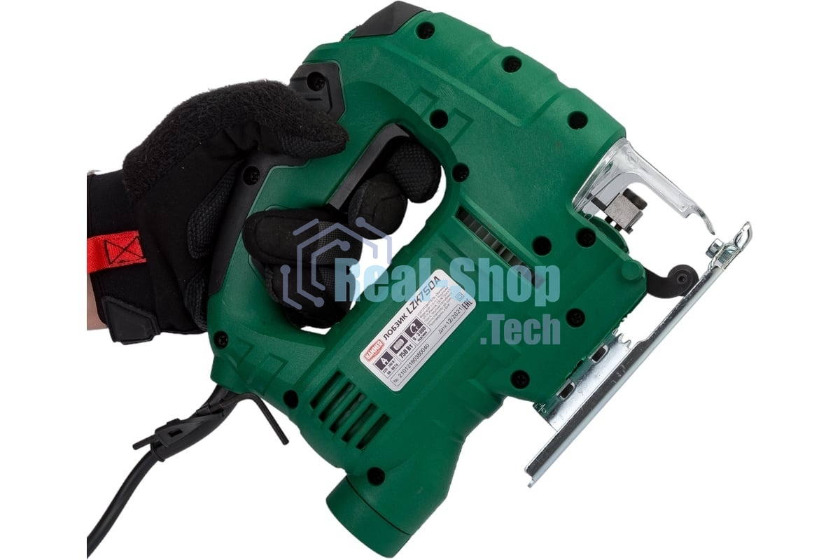 Лобзик электрический Haммer LZK750А 750Вт 0-3000ход/мин 80мм-дер 8мм-мет маятник