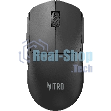 Мышь беспроводная/проводная Acer Nitro OMR402 черный, 26000 dpi, радиоканал, Bluetooth, USB, кнопки - 5