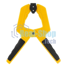 Струбцина клещеобразная Denzel усиленная 50 х 35 мм, двухкомпонентные рукоятки