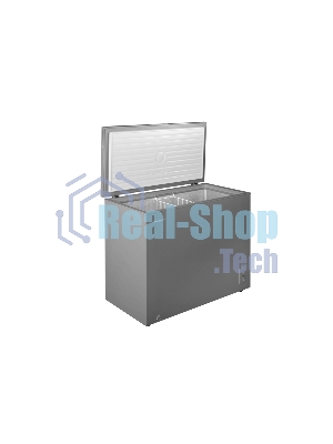 Морозильный ларь Kraft BD (W)-280SRX серебристый, 260л