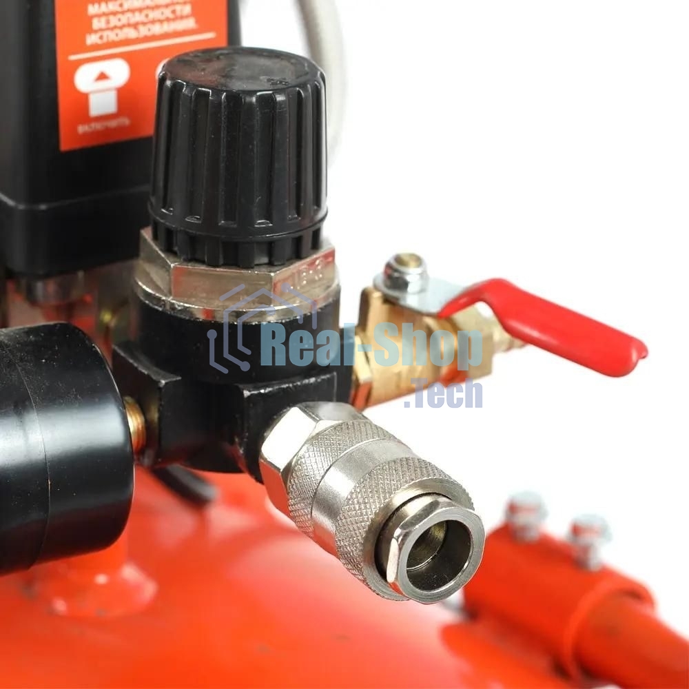 Компрессор Patriot поршневой безмасляный WO 80-360, 360 л/мин, 8 бар, 2200 Вт, 80 л, быстросъем и 