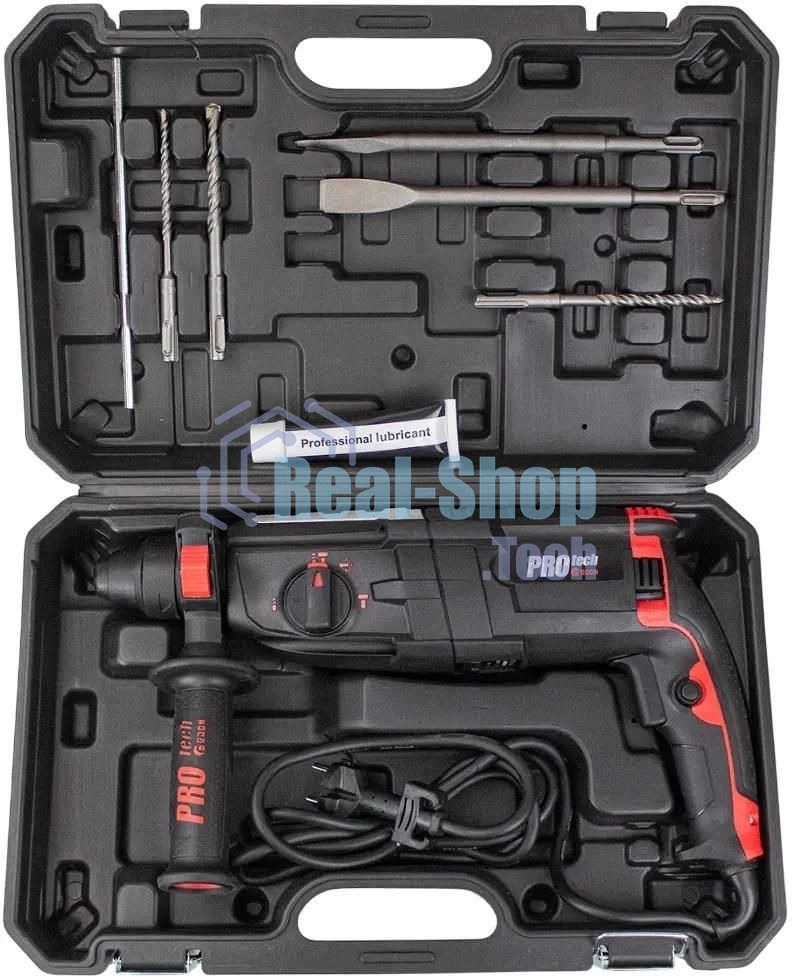 Перфоратор Edon ProTech 1400RH, SDS-plus, 1500 Вт, 3,2 Дж, от сети