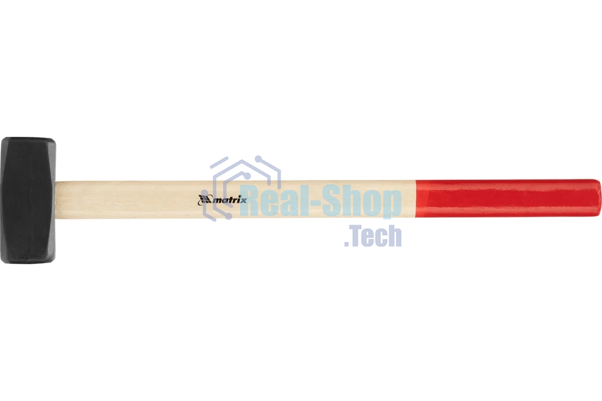 Кувалда Matrix 11032 5000 г, кованая головка, деревянная рукоятка 700 мм