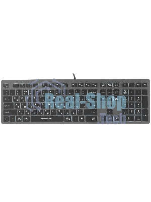 Клавиатура A4Tech Fstyler FX60H проводная, USB Type-A, серый