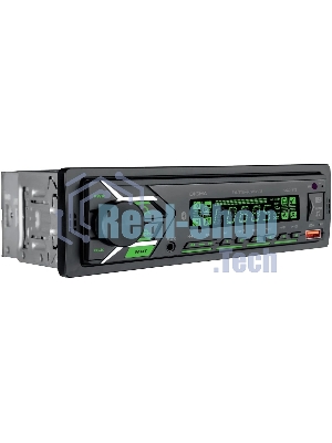 Автомагнитола Digma MCP-517, 1 DIN, Bluetooth, USB Type-A, AUX, пульт ДУ