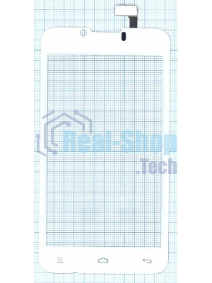 Сенсорное стекло (тачскрин) для Fly IQ441 Radiance, белое